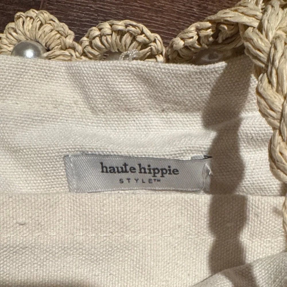 Haute Hippie Cream Crochet Shoulder Bag - Picture 4 of 4